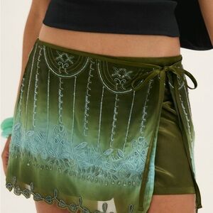 Free people Lala beaded skort